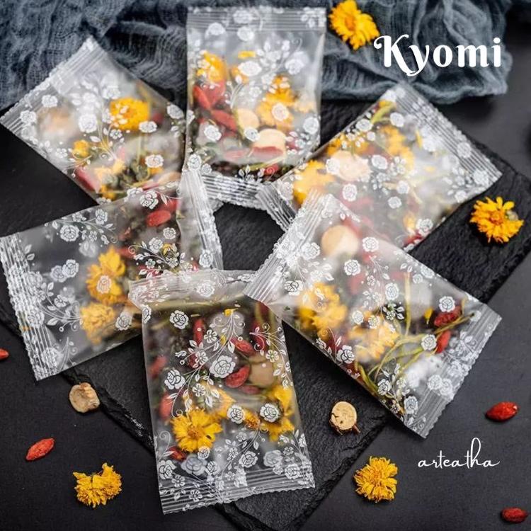 

✓ Kyomi (per sachet)- Beauty detox tea - [ chrysant+goji+cassia seed+mulberry+honeysuckle+peppermint+licorice]