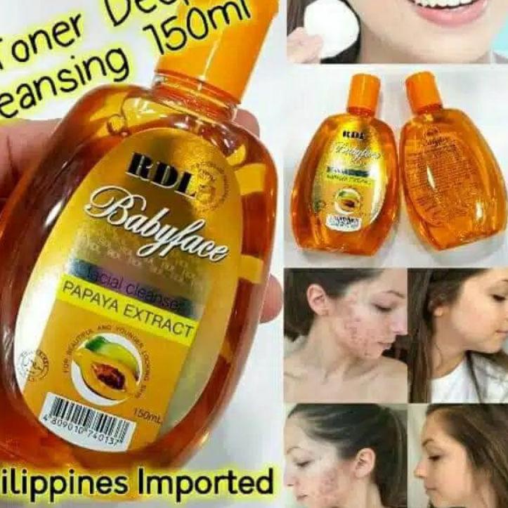 AFI630 (BPOM) RDL BABY FACE CLEANSER-TONER ORIGINAL RDL 100% GARANSI UANG KEMBALI |