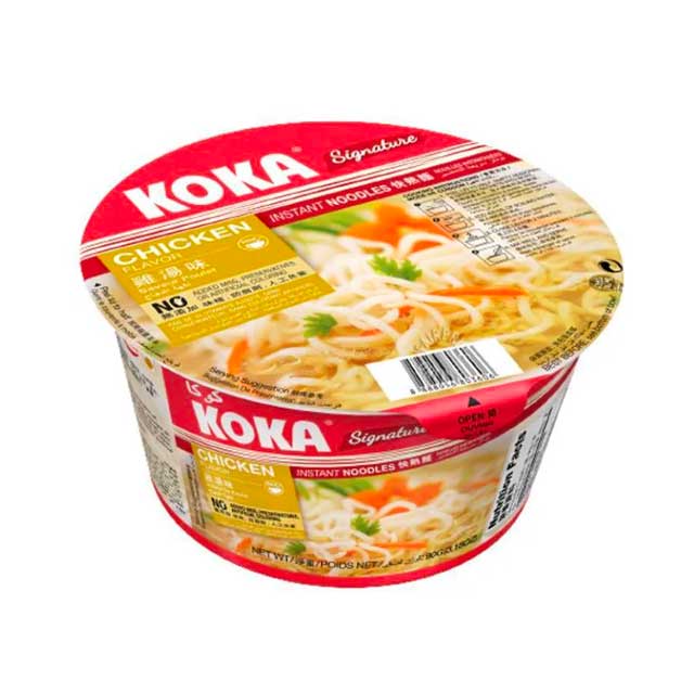 

KOKA CHICKEN ORIGINAL BOWL NOODLE 90GR