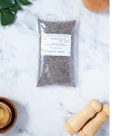 

➣ 500gr Organik Black Chia Seeds - Biji Chia Hitam Organik - USDA Certified ☞