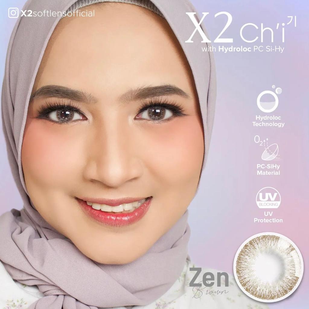 Softlens X2 CHI 14,2 MM Normal Minus Natural Look / Soflen X2 CHI / Soflen Premium X2 CH'I / Softlens CH'I