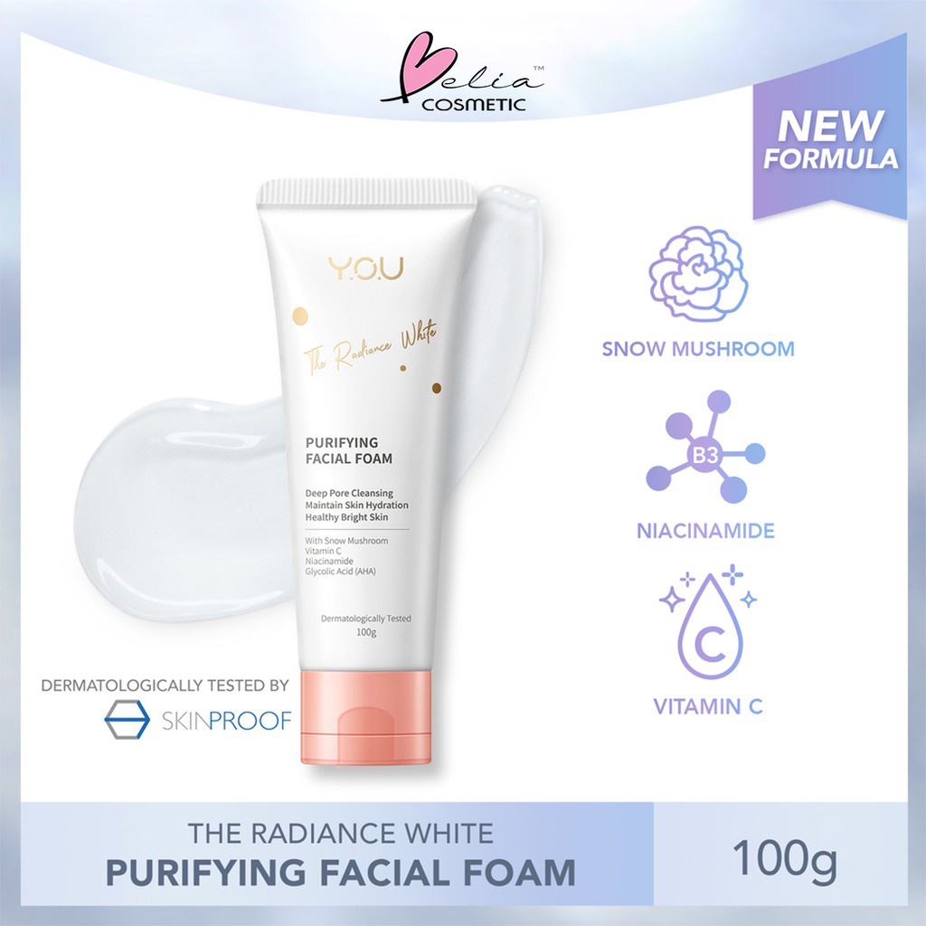 Qeila - YOU The Radiance White Series Purifying Facial Foam Active Night Gel