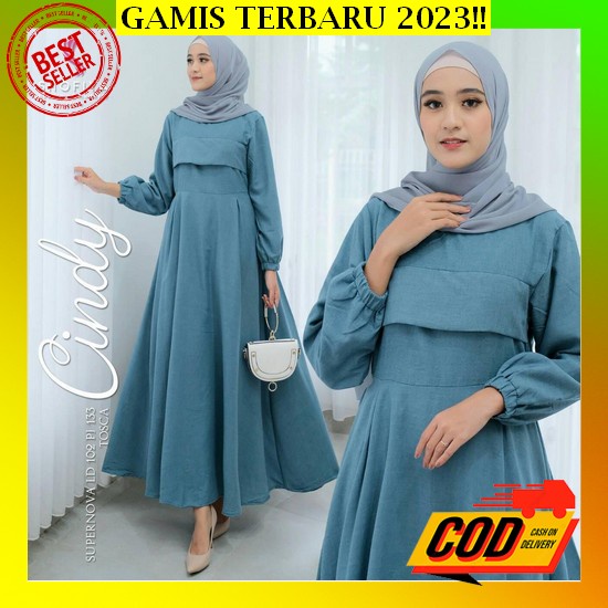 Gamis Mix Brukat Terbaru Matt Ceruty Babydoll Amenna Dress Gaun Pesta Muslimah Gamis Matt Ceruty Bab