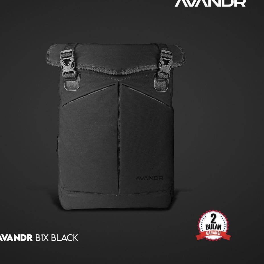 KAL519 AVANDR B1X Backpack Pria Waterproof Tas Laptop Ransel Pria Multi Pocket []