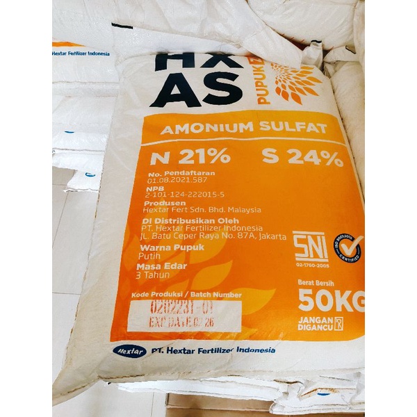 PUPUK ZA HX DGW ORIGINAL 50KG