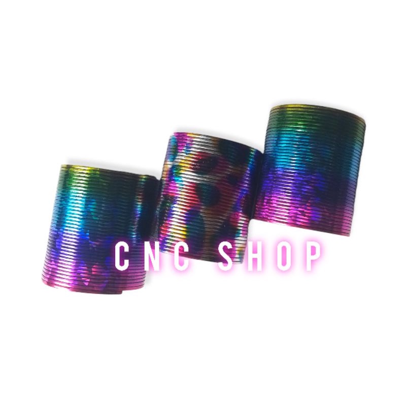 Per Yoyo Rainbow Metalik 4cm Mainan Anak Per Slinky Magic Spring Anti Stress