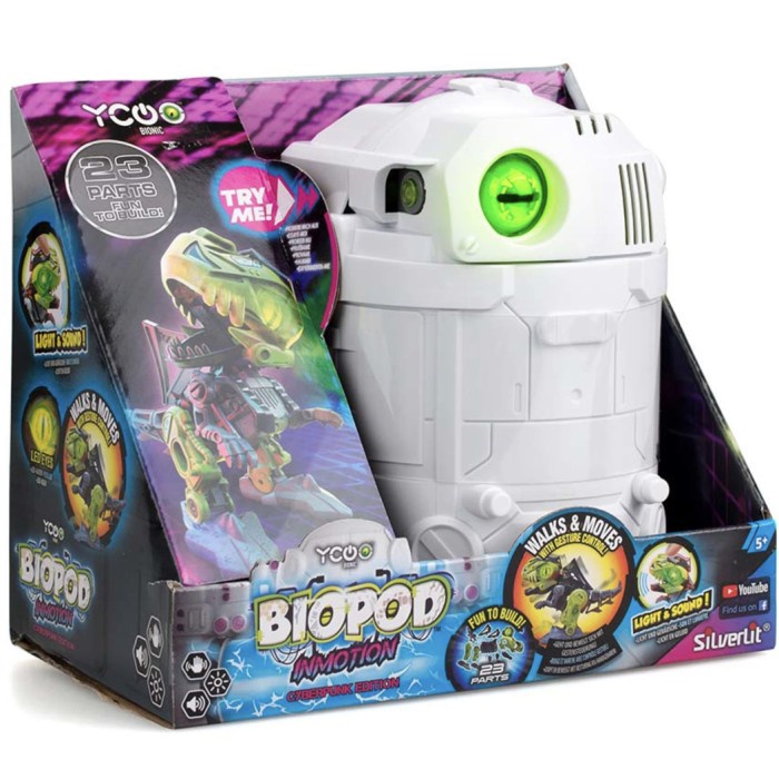 Terlaris Ycoo Biopod Inmotion Cyberpunk Robot Original Silverlit Mainan Anak