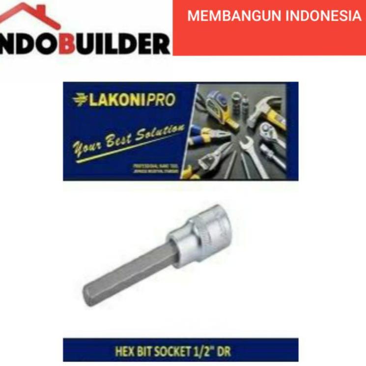 Produk Update LAKONI PRO MATA KUNCI SOK HEX BIT KUNCI L / HEX BIT SOCKET