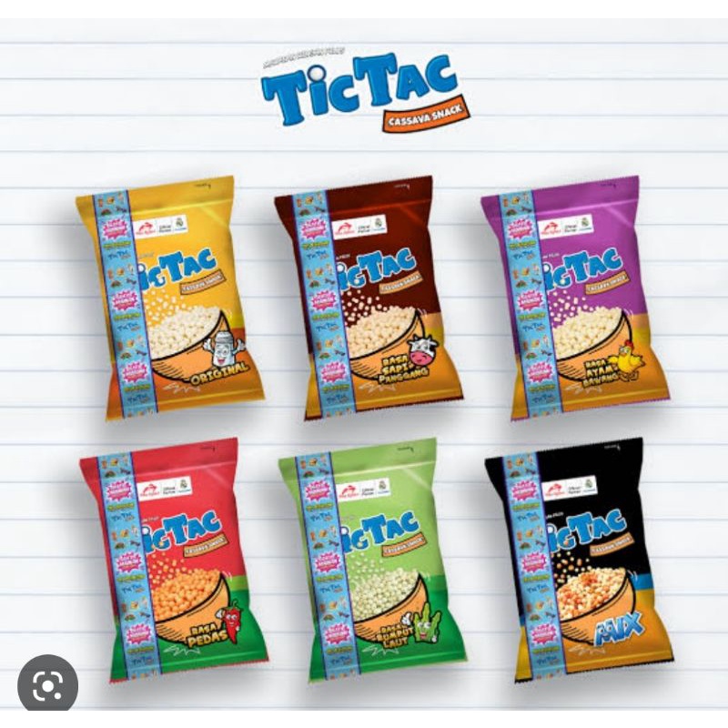 

TICTAC (Dua Kelinci, 6 varian)