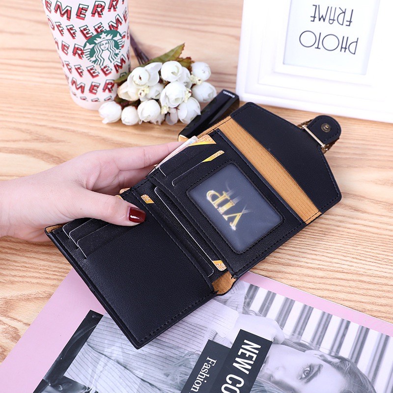 NUZ - TI 3084 - DOMPET LIPAT WANITA IMPORT MURAH DOMPET KOREA MICKEY - E