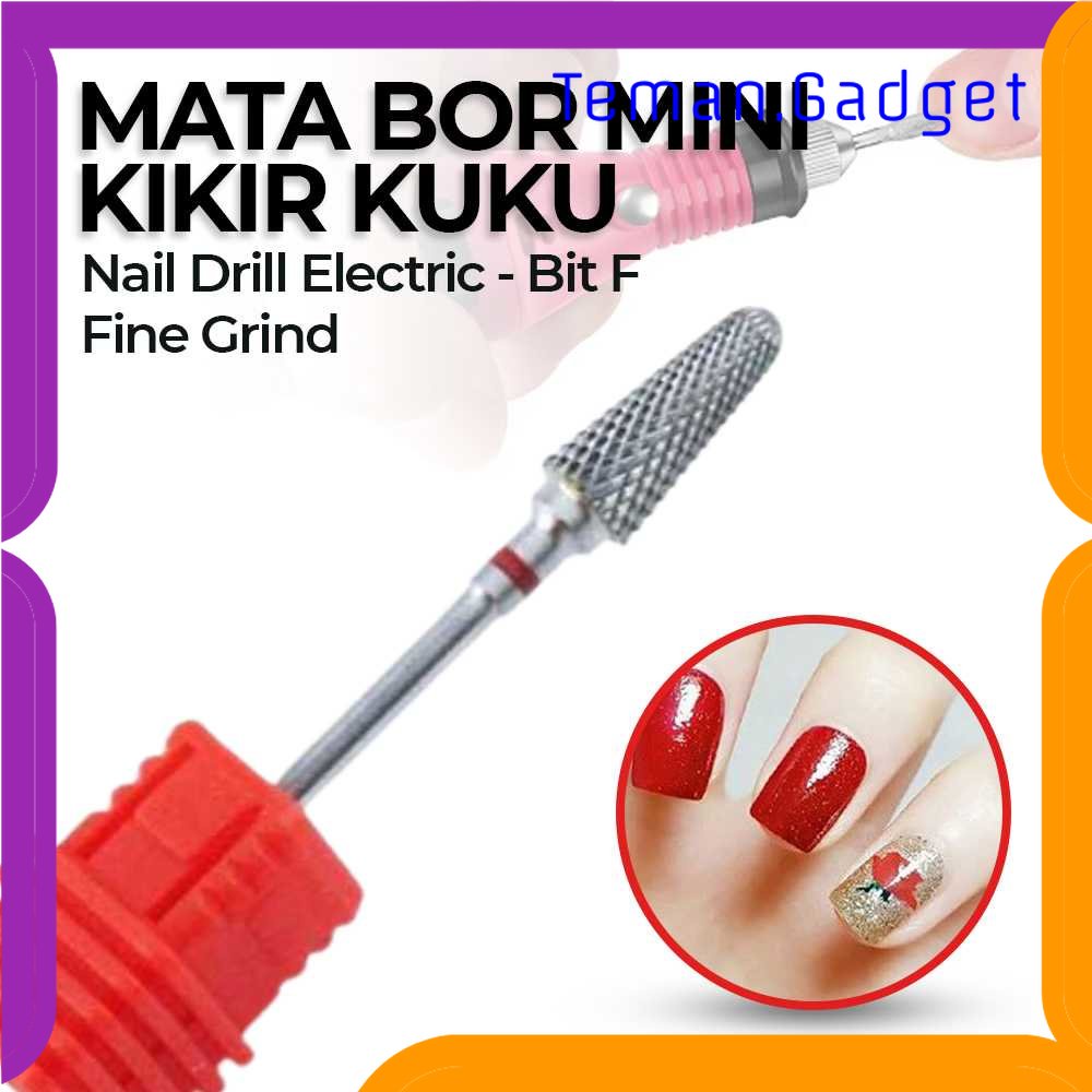 TG - PRW ERUIKA Mata Bor Mini Kikir Kuku Nail Drill Electric Bit F - FAC9