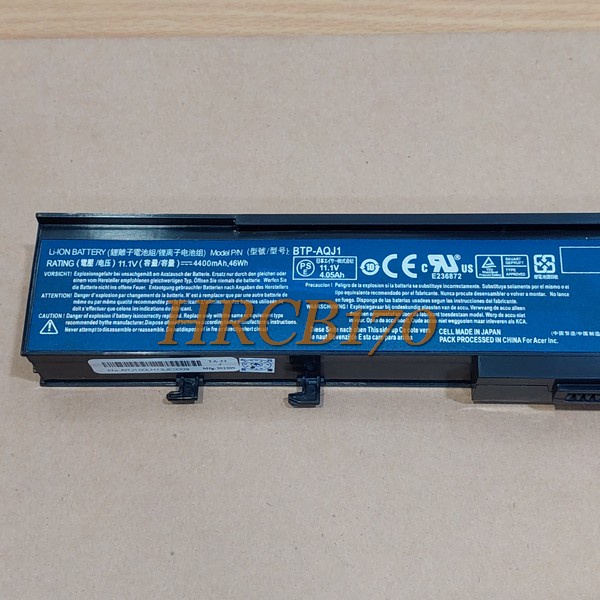 Baterai Acer Travelmate 6290 6291 6292 6293 4720 5560 2920 Series -HRCB