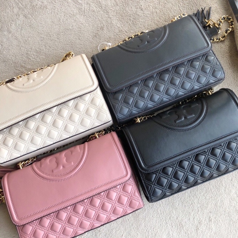 Tas Wanita Tory Burch Fleming Convertible Shoulder Bag Quilted TB 76997