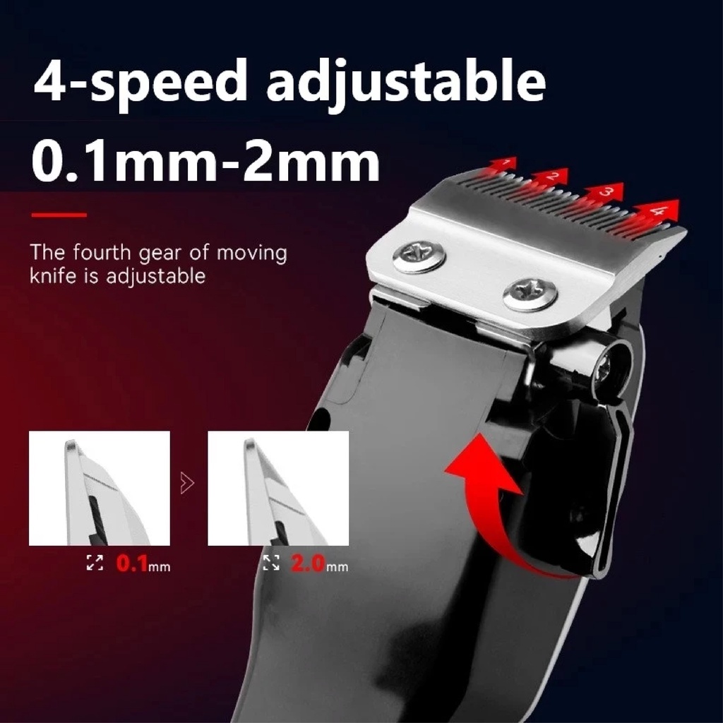 SHINE STAR - BISA COD - Hair Clipper Kemei KM-PG809A Alat Mesin Cukur Rambut