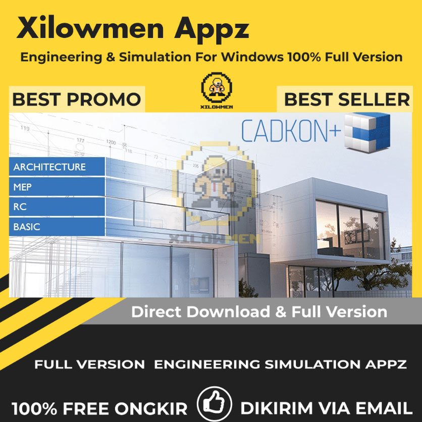 [Full Version] Graitec Cadkon+ 20 Pro Engineering Software Lifetime Win OS