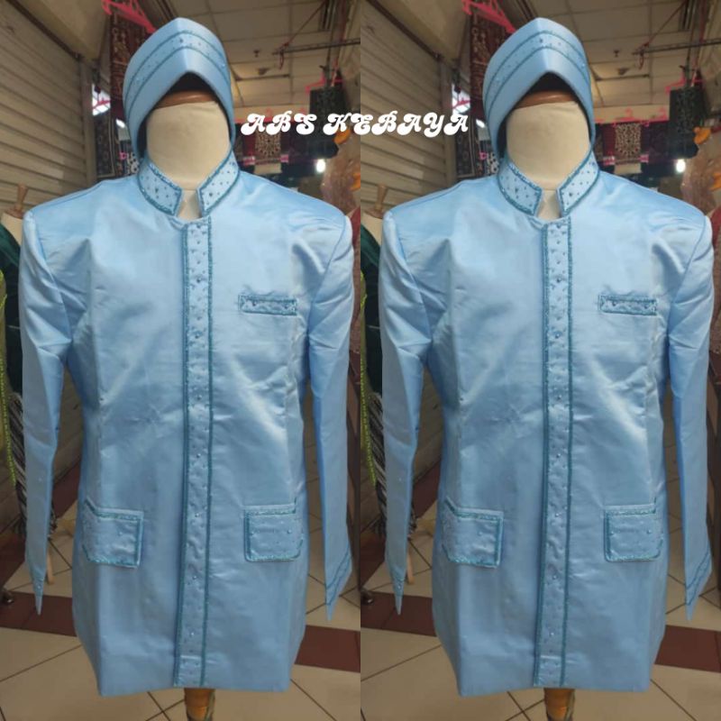 SETELAN BESKAP BAPAK BESAN/BASOFI/BESKAP KTS/BAJU PENGANTIN ORANG TUA