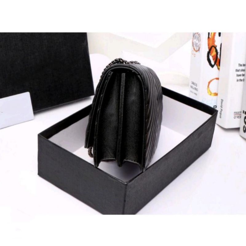Tas selempang Cewek_Tas Sling bag Selya_Tas Selempang Tali Rantai_Tas wanita fashion_Tas wanita Kekinian _Tas paket _sling bag import