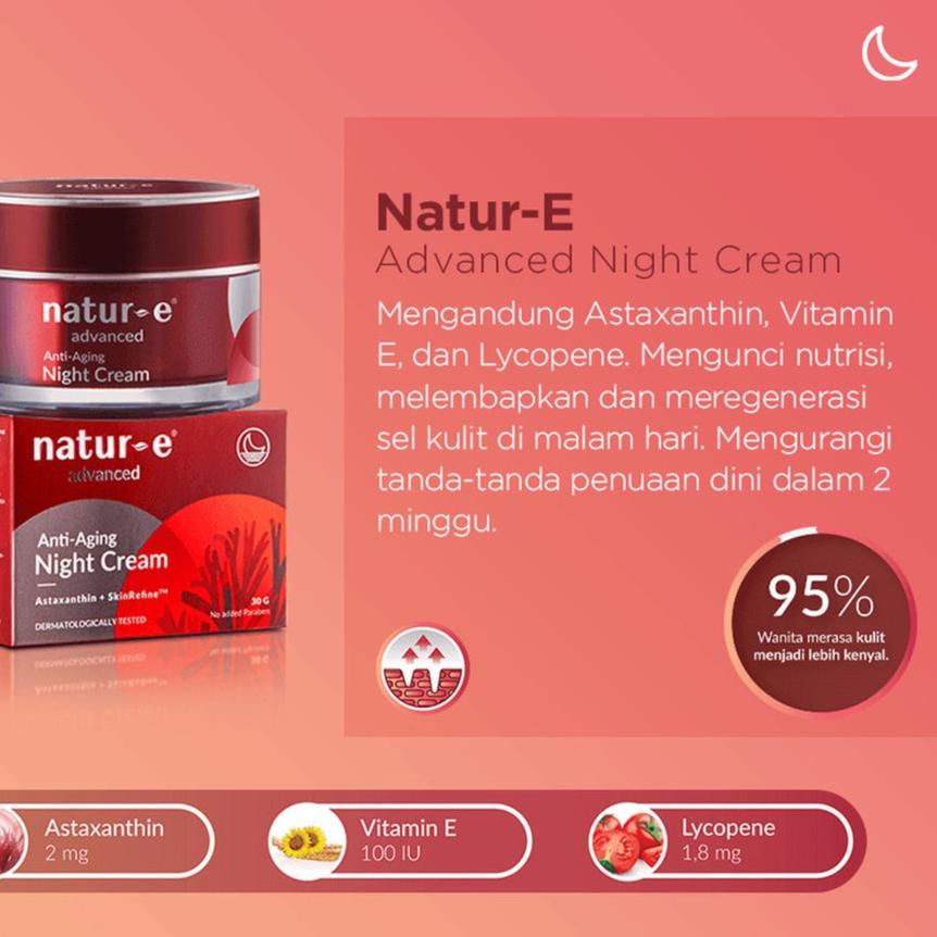 ← NATUR-E ADVANCED ANTI-AGING NIGHT CREAM 30GR NATUR E ANTI AGING NIGHT CREAM 30G NATUR E ADVANCE ♦