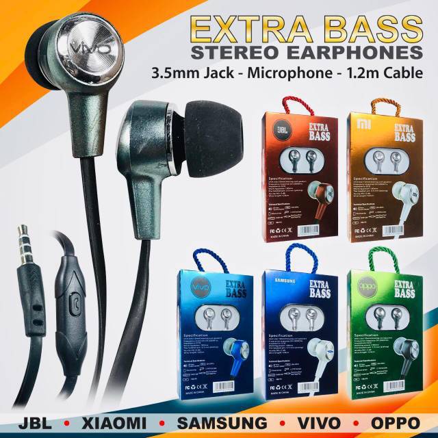 [ AB ] - Handsfree Headset JBL HS-104 dan JBL  Earphone Handset Handsfree JBL