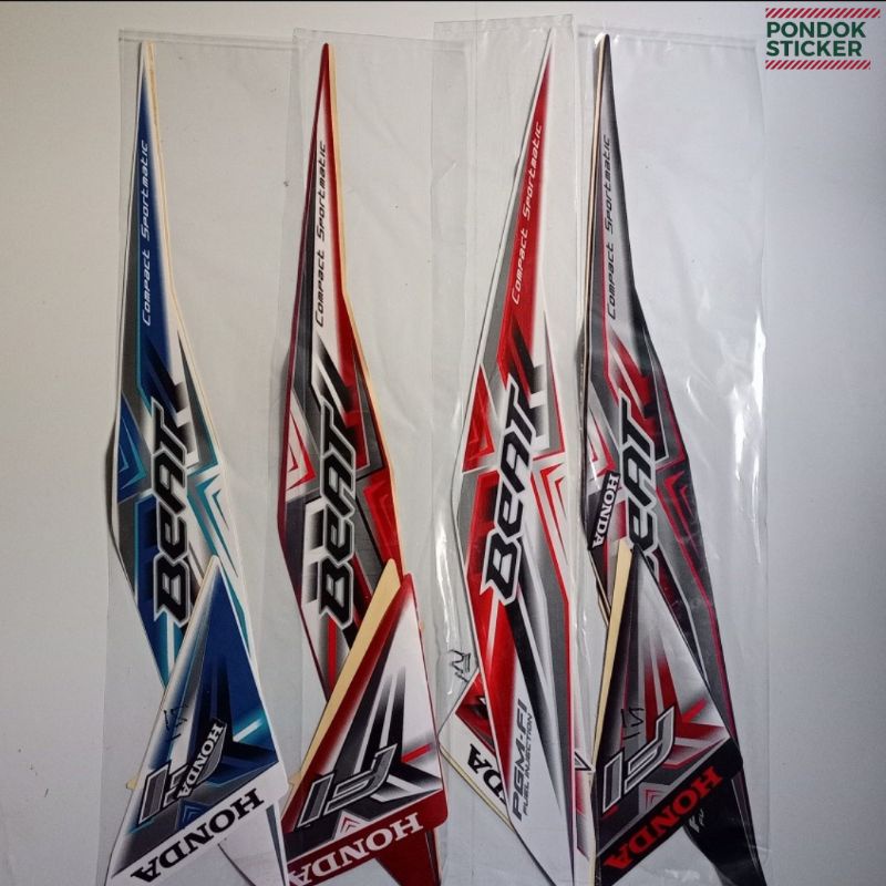 (ORI) Sticker Striping Honda Beat fi 2015 KWALITAS ORIGINAL MURAH