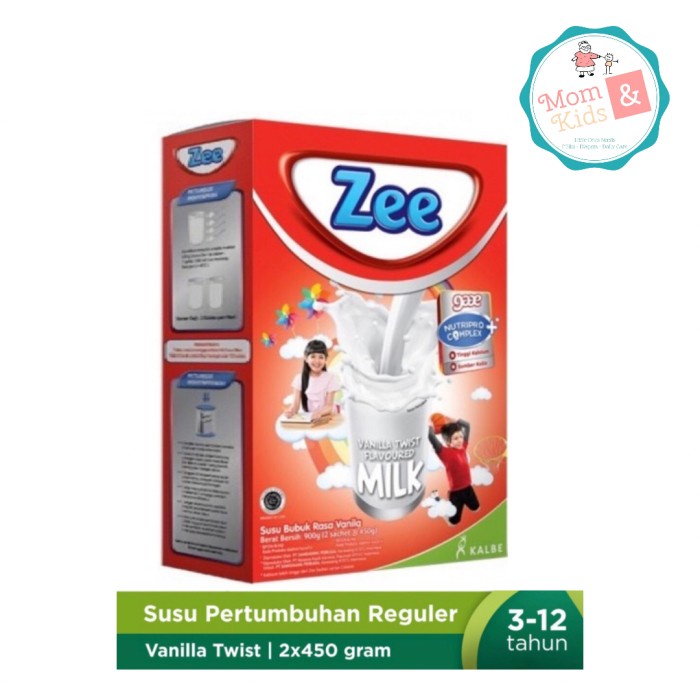 

[ COD ] Susu Zee Vanila Twist Milk 900 gr