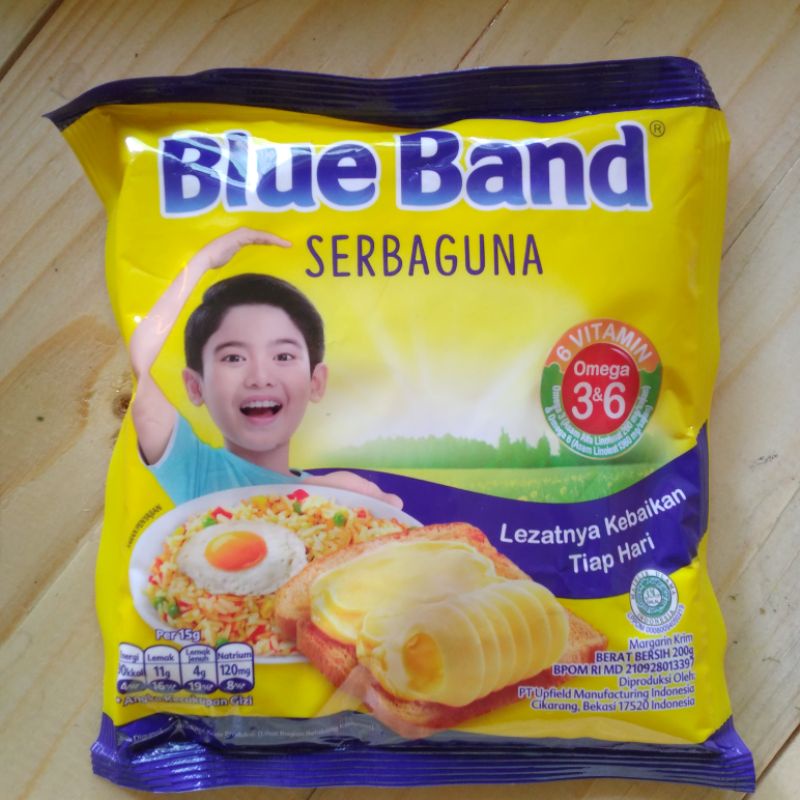 

Blue Band serbaguna kemasan 200 gram