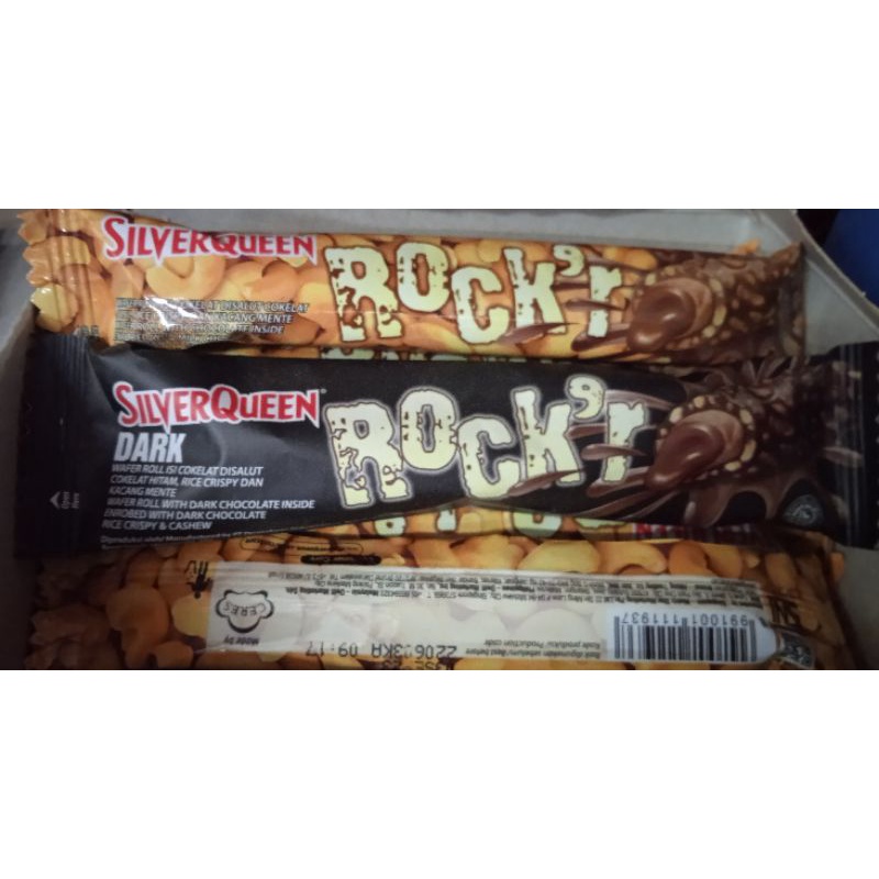 

SilverQueen Rock'r Milk dan Dark 22 Gram