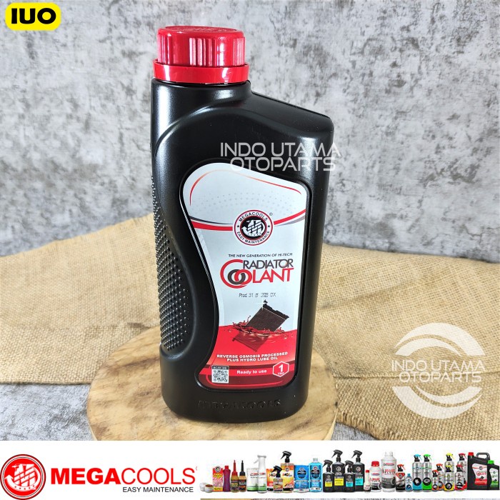 Air Radiator Coolant MegaCools Merah Megacool 1L