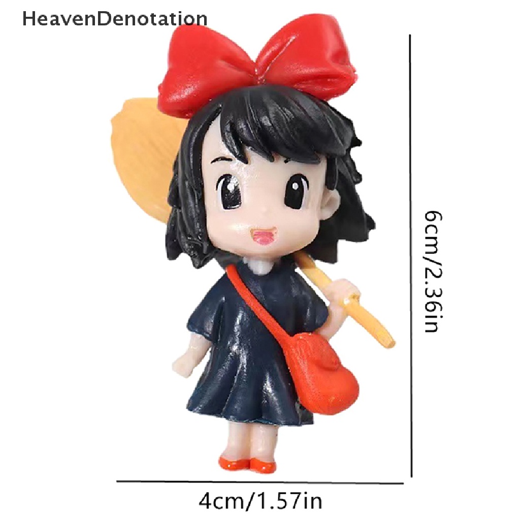 [HeavenDenotation] Aquarium Ornamen Floag Sapu Gadis Ornamen Kreatif Kartun Liontin Aquarium Ikan Lansekap Dekorasi HDV