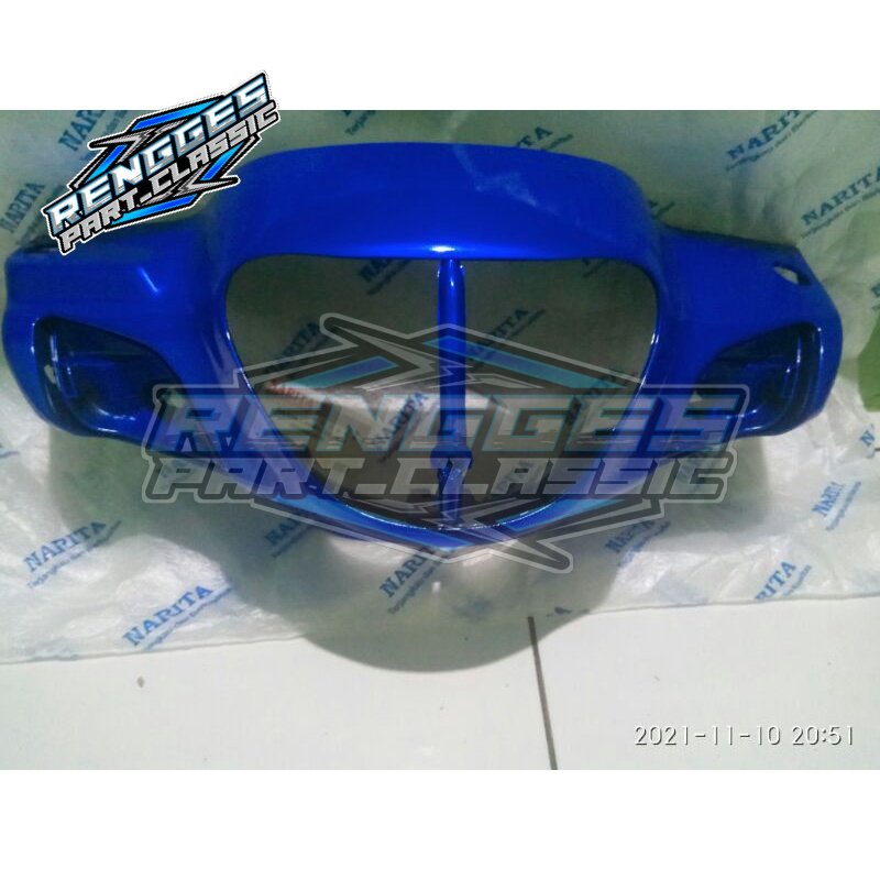 batok totok kepala depan Shogun 110cc warna batok lampu depan shogun