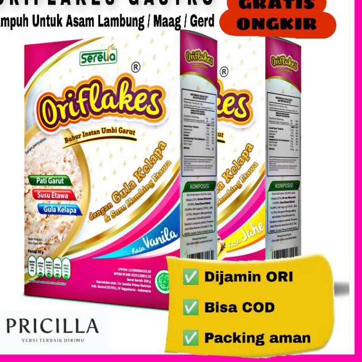 

➨ Oriflakes Gastro 350 gram - Solusi Asam Lambung ☆