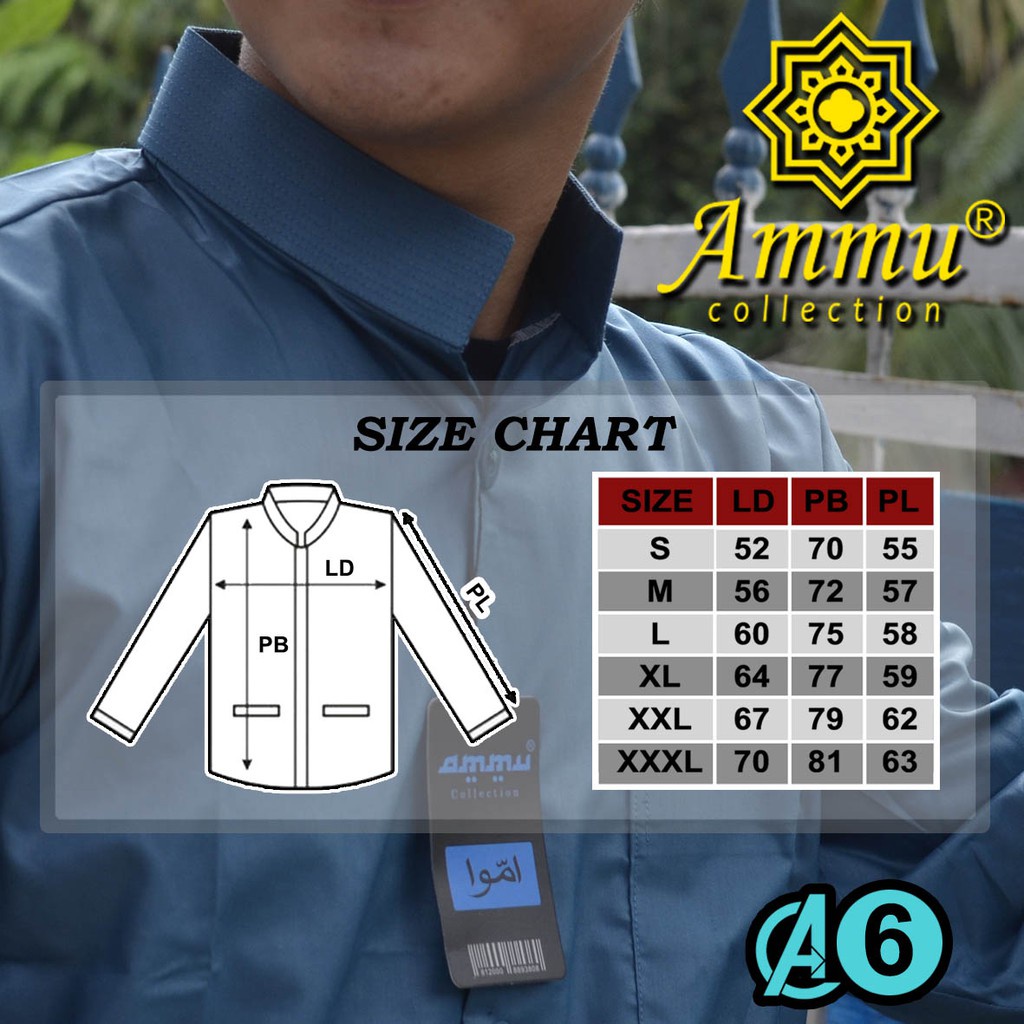 Baju Koko Ammu Khusus XXL dan XXXL