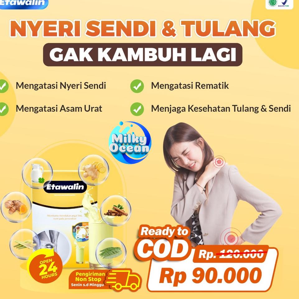 

8.8 ETAWALIN – SUSU TULANG & SENDI Atasi Masalah Tulang & Sendi Cegah Osteoporosis | Susu Kambing Etawa Alami Cegah Nyeri Lutut Pinggang Bahu Punggung Anti Asam Urat Rematik Reumatik Obat Encok Alami Jamu Sakit Badan Pegal Linu Anlene Geliga