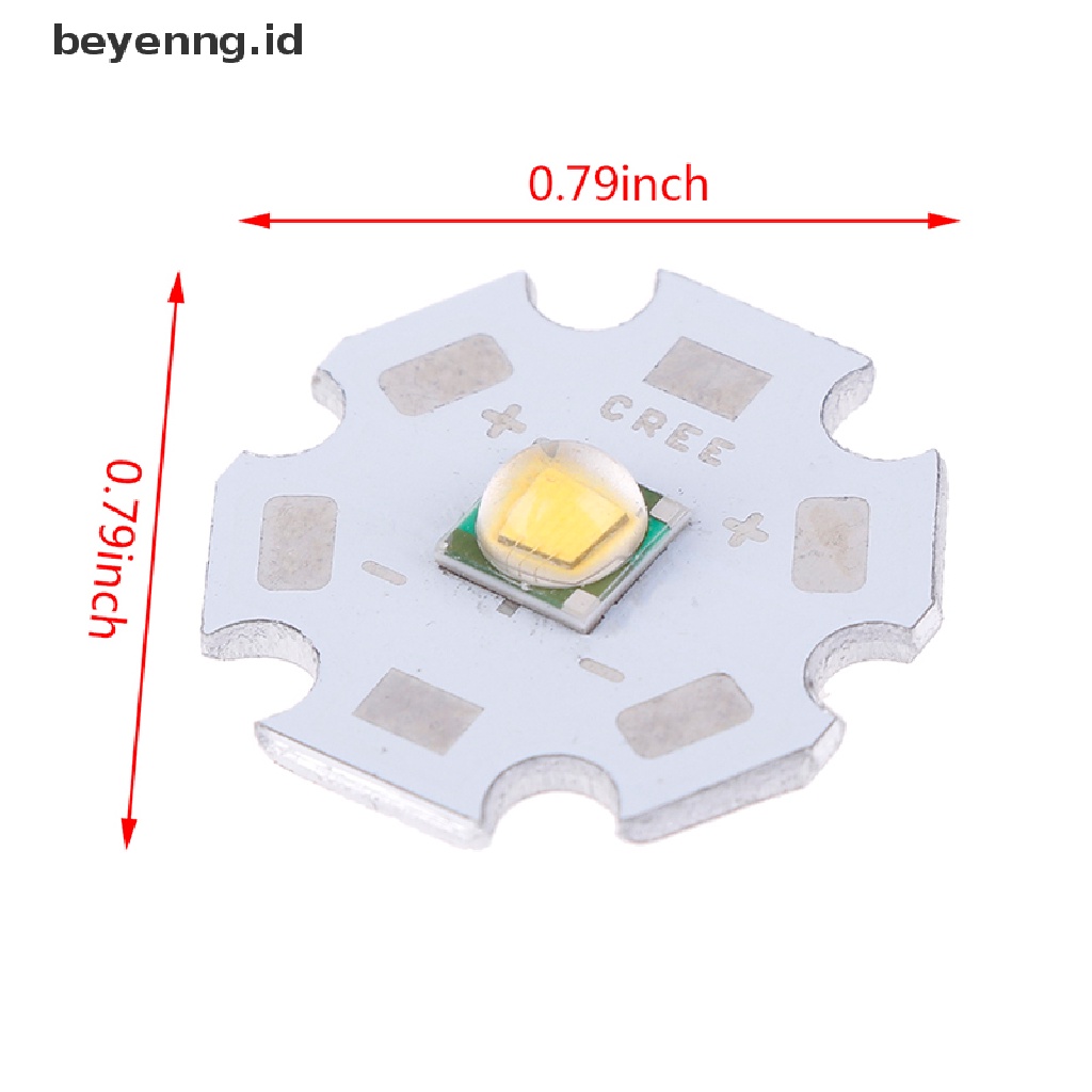 Beyen CREE XML2 XM-L2 10W Putih Merah Hijau Biru Kuning chip LED Daya Tinggi+16/20mm PCB ID