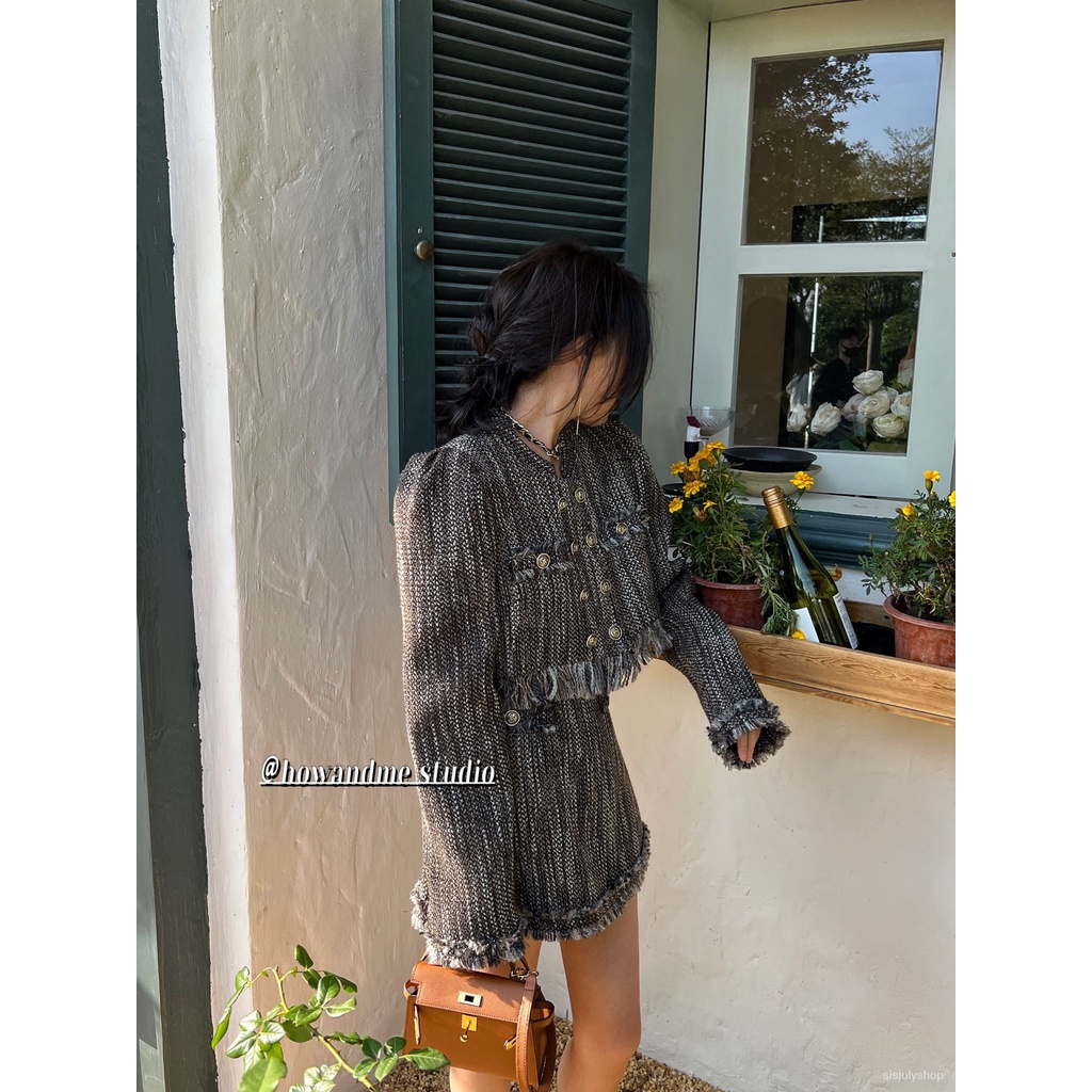 [✅BISA COD] #Sisjuly# Busana baru wanita rumbai jaket angin dupa kecil rok pendek setengah badan rok