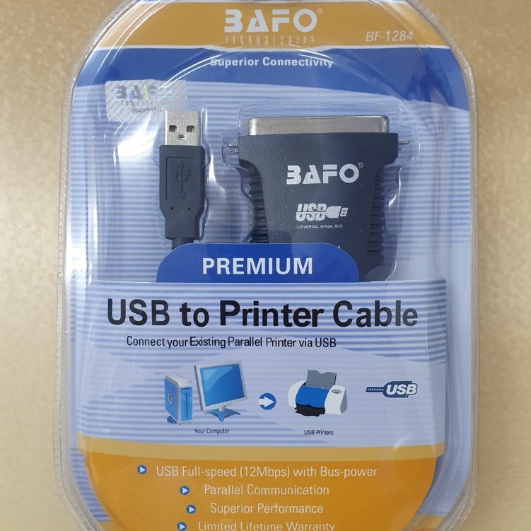 USB To Printer Cable Bafo Usb To Parallel Bafo BF1284 Original