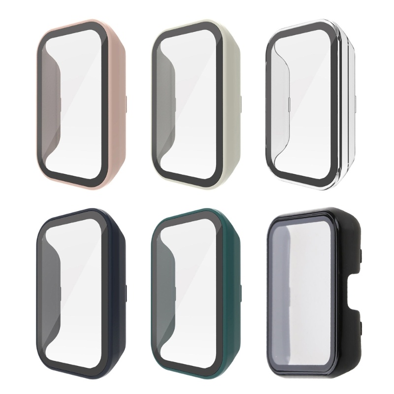 Btsg Tempered-Film Full Case-Protector Untuk Band2 Shockproof-Bumper Onepiece Housing