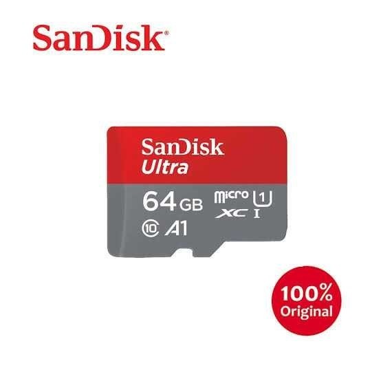 SANDISK MICROSD ULTRA 64GB A1 140MB/S MICRO SD 64 GB 140 MB ORIGINAL