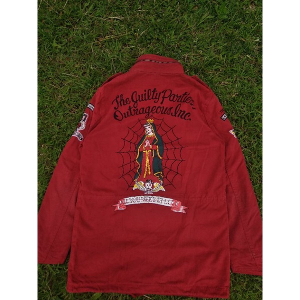 Parka Wacko Maria Guilty Parties || Parka Vintage || Jaket Vintage