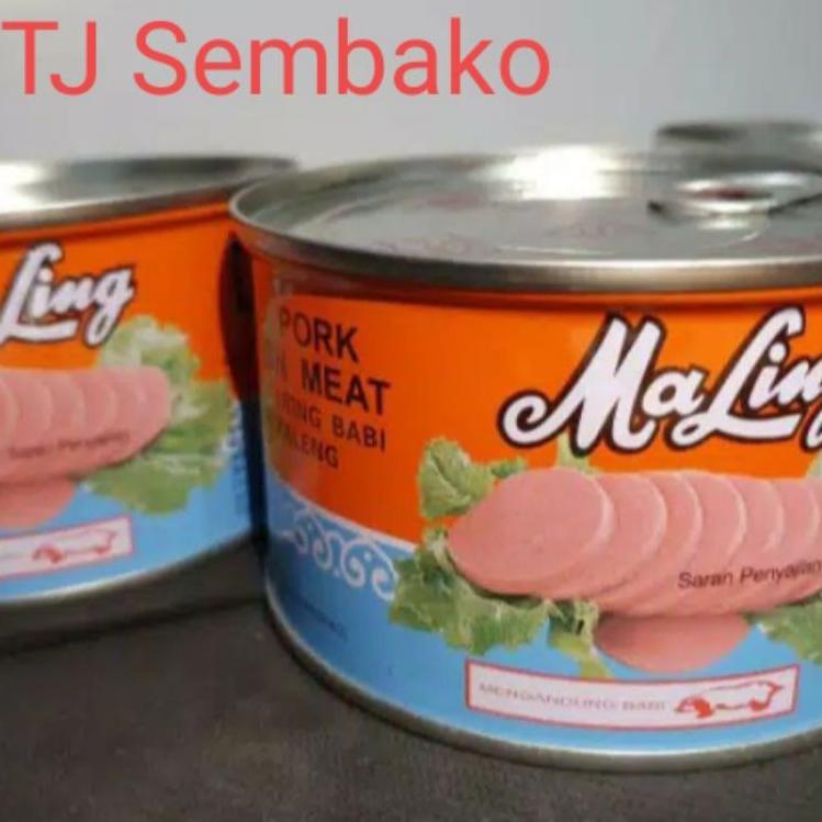 

☞ MALING PORK KALENG BESAR 397GRAM / HAM DAGING BABI ❃