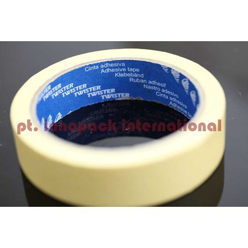 

'+'+'+'+] Lakban Isolasi Kertas 1 inch Twister - Masking Tape 1