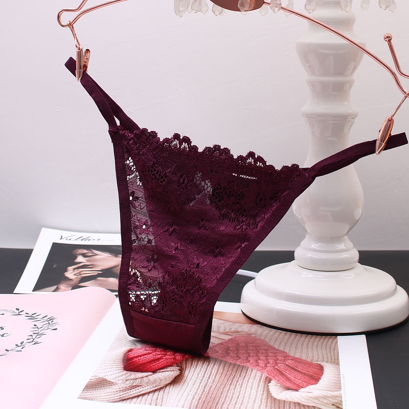 Violetfire Celana Dalam Wanita Mini renda G String Sexy Thong 2C105