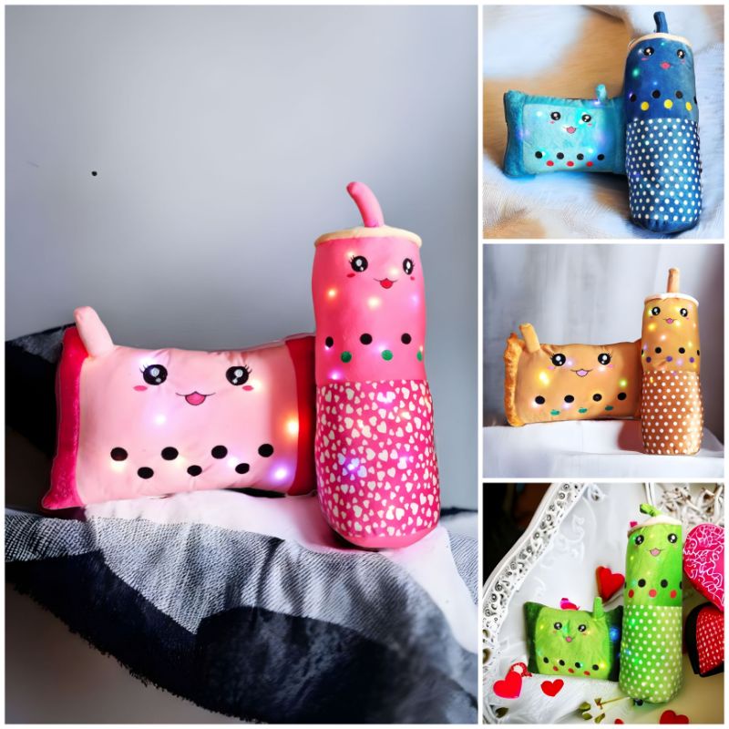 Boneka Boba Nyala 3 Mode ( Bantal dan Guling 60 cm)