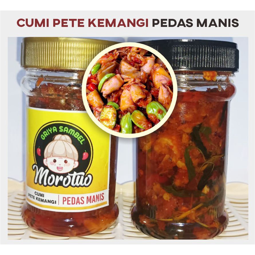 

Cumi Pete Kemangi Pedas Manis
