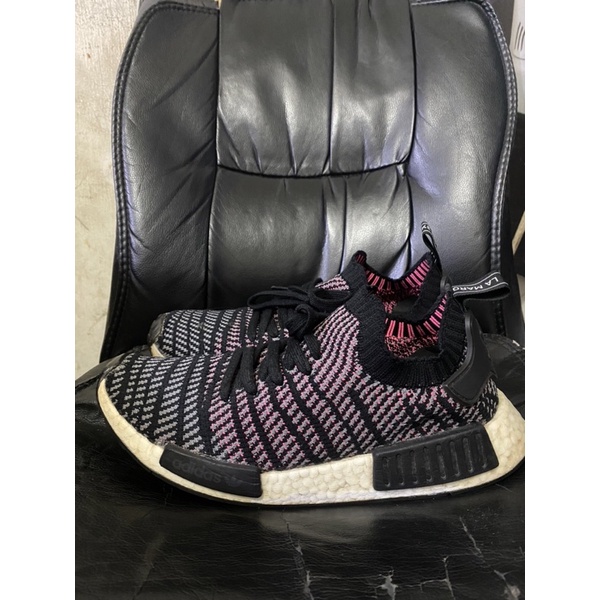 Adidas NMD R1 STLT Black grey solar original second bekas