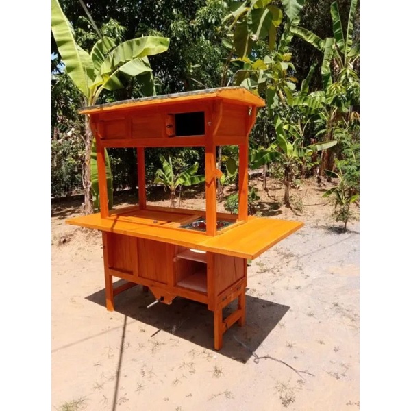 Gerobak Angkringan Tanpa Roda