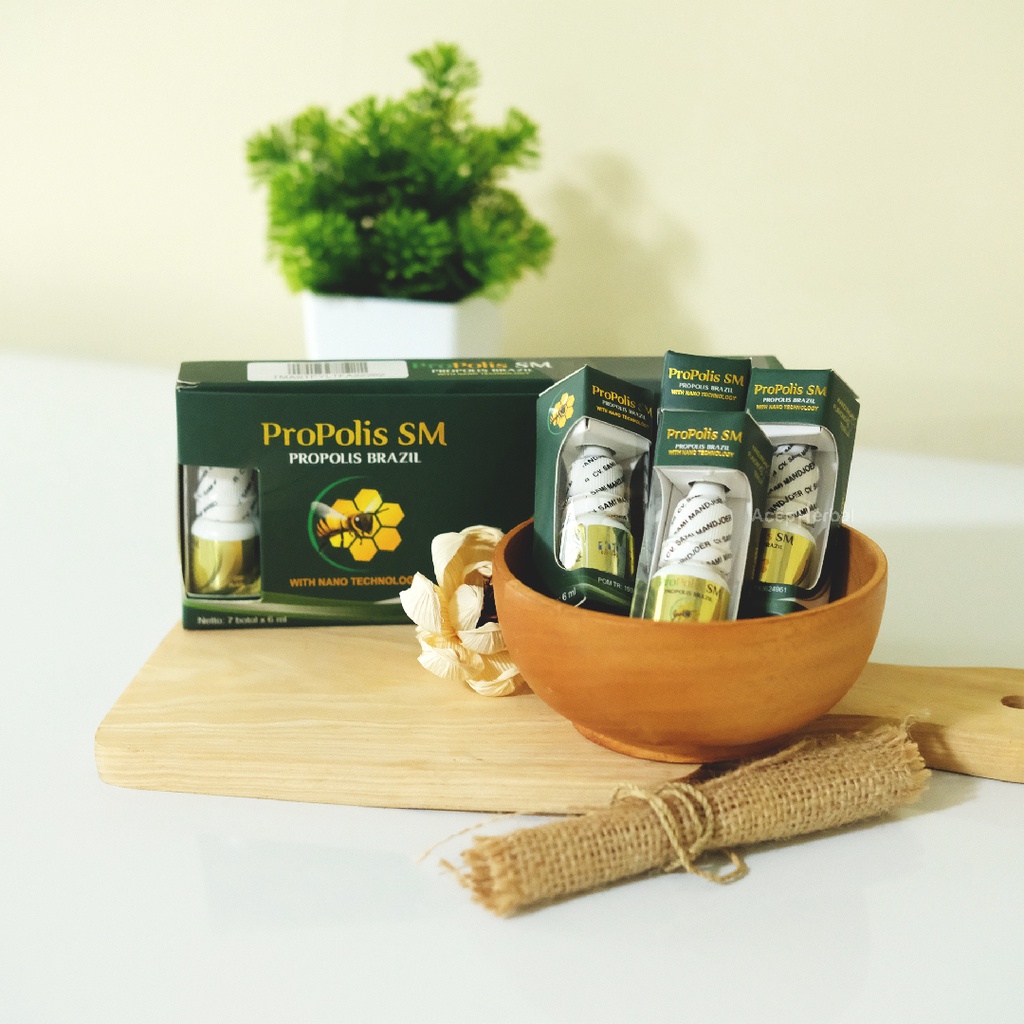 Propolis SM Obat BAB Berdarah Benjolan Anus Sakit Sembelit Wasir Ambeien Ambeyen Keluar Benjolan Herbal BPOM