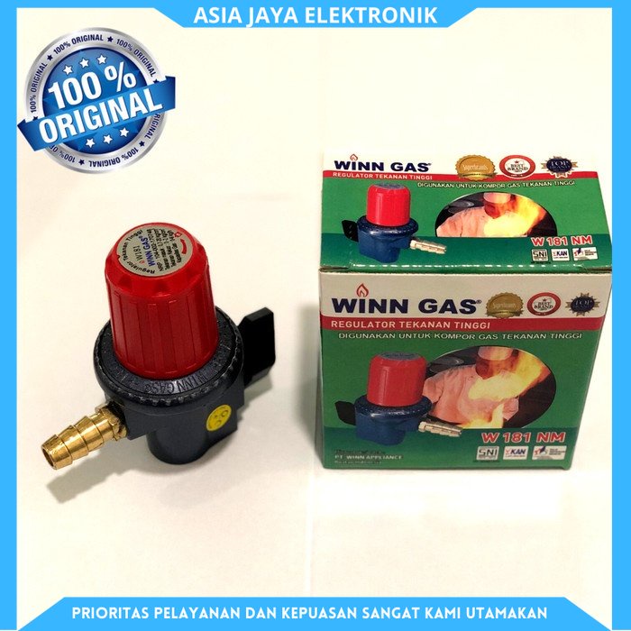 REGULATOR WINN GAS LPG Tekanan Tinggi High Pressure w 181 nm