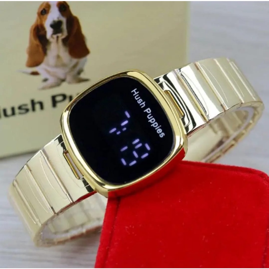 JAM Tangan wanita hush pupies touch terbaru - jam tangan mewah layar sentuh wanita - jam branded free box - bisa cod