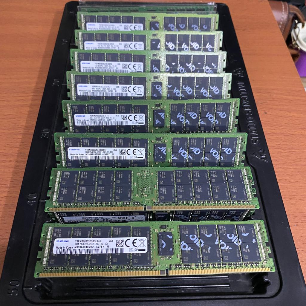 Memory/Ram server 64Gb DDR4 ECC REG PC4-2933Y-RA2 ORI SAMSUNG XEON KHUSUS BUAT CPU SERVER XEON